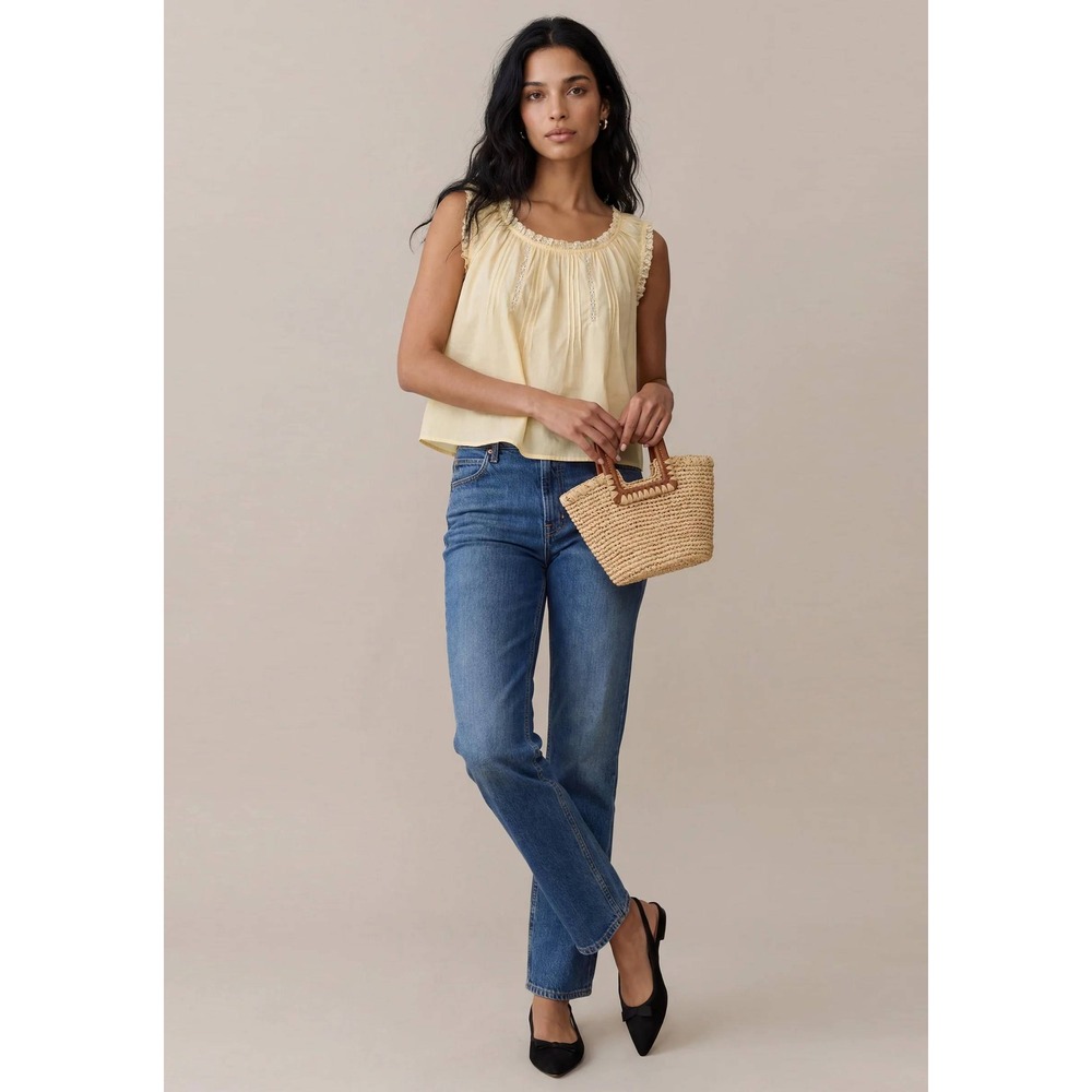 Few Moda Sorella Yellow Top - Picture 2 of 5